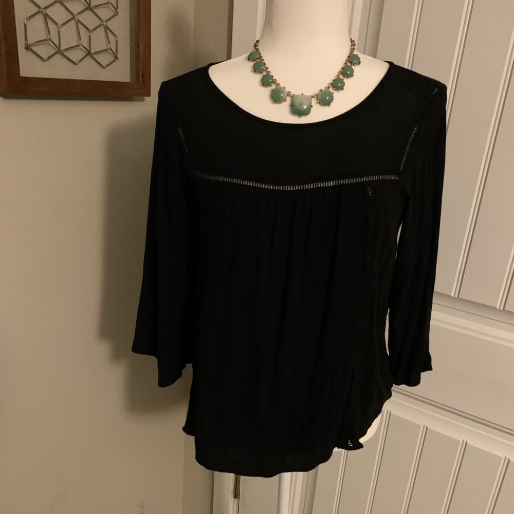 💋Old Navy black blouse